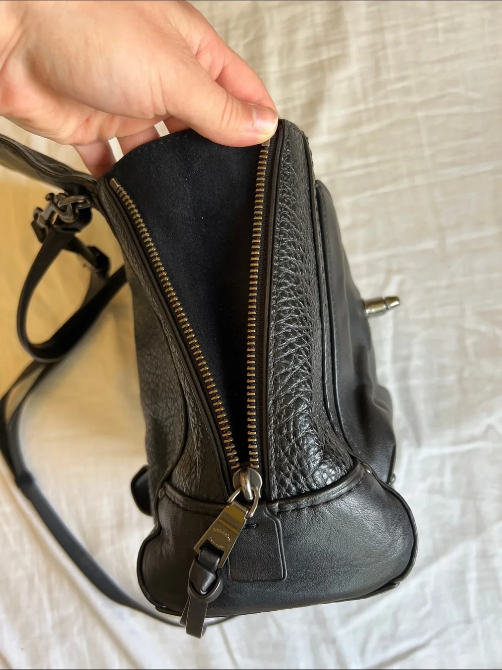 Coach Faye Convertible Backpack to Crossbody Bag